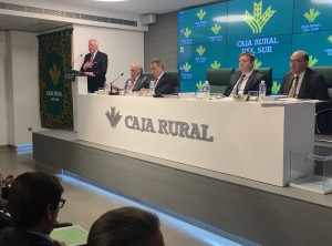 La Asamblea General de Socios de Caja Rural del Sur aprueba las cuentas el ejercicio 2015, con un incremento en el resultado del 22% con respecto año anterior
