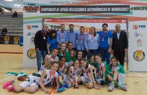 Plata y Bronce para Andalucía en los Campeonatos de España de Minibasket