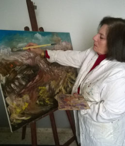 Carmen Redondo muestra su obra pictórica en Huelva desde este lunes en Fundación Caja Rural del Sur
