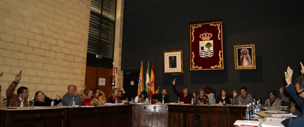 Pleno Ordinario del mes de enero celebrado en el Ayuntamiento de Isla Cristina