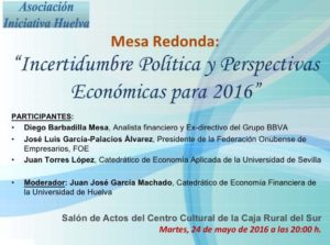 Invitación Mesa Redonda Iniciativa Huelva