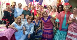 La Peña Cultural Carnavalera “Las Matildas”  inauguran su Cruz de Mayo