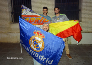 Isla Cristina celebra la Champions del Real Madrid
