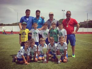El Prebenjamín de la Punta del Caimán Campeones de la “Andalucía Cup 2016”