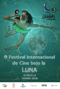 El Cartel del Festival Internacional de Cine de Islantilla Obra de Miguel Ángel Concepción