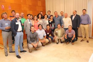 260722. Componentes del Grupo BNI Innovación de Huelva que celebra el cuarto año desde su constitución