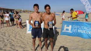 Adolfo–Paco y  Navarro-Salvago , ganadores del Circuito Provincial de Voley Playa celebrado en Isla Cristina
