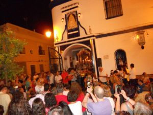 Los cartayeros ‘Aires del sur’ cantaron la salve en Isla Cristina