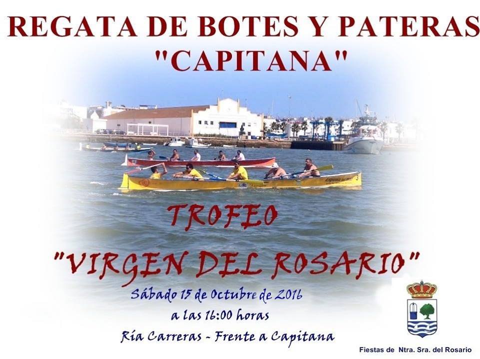 Isla Cristina acoge el Trofeo Virgen del Rosario de Botes y Pateras