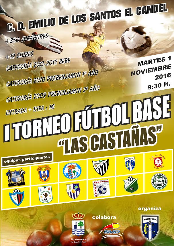 Isla Cristina acoge el I Torneo fútbol Base “Las Castañas”