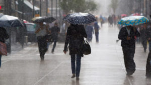 Alerta amarilla por fuertes lluvias en Huelva