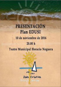 Isla Cristina acoge este jueves la presentación del Plan (E.D.U.S.I.