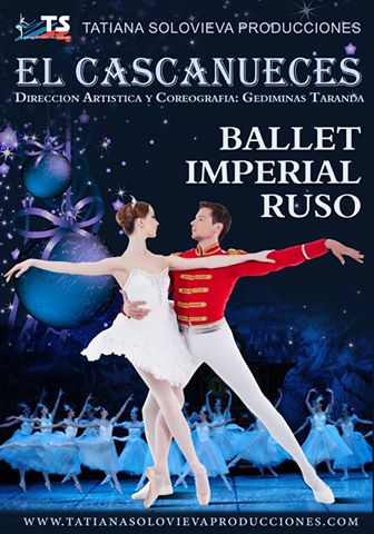 El Ballet Imperial Ruso, Presenta en Isla Cristina “El Cascanueces”.