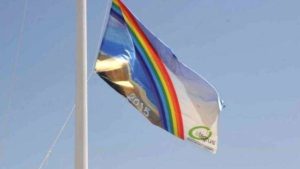 La Bandera Ecoplayas ondeará un año más en la Playa Central de Isla Cristina