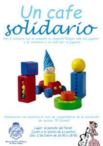 El Ayuntamiento isleño y el tejido asociativo hacen un llamamiento a la solidaridad para que ningún niño se quede sin su juguete