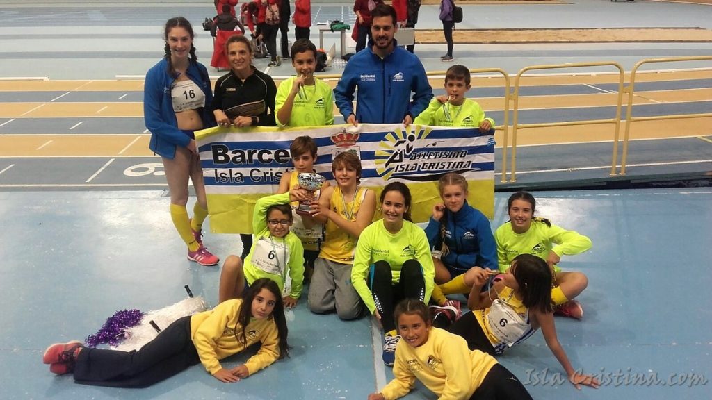 El Isla Cristina campeón y Ciudad de Lepe subcampeón andaluz en pista cubierta