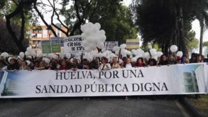 Huelvaporunasanidaddigna Contestación a declaraciones sobre manifestacion 15 e