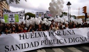 Manifiesto Huelva por una sanidad digna 23 abril