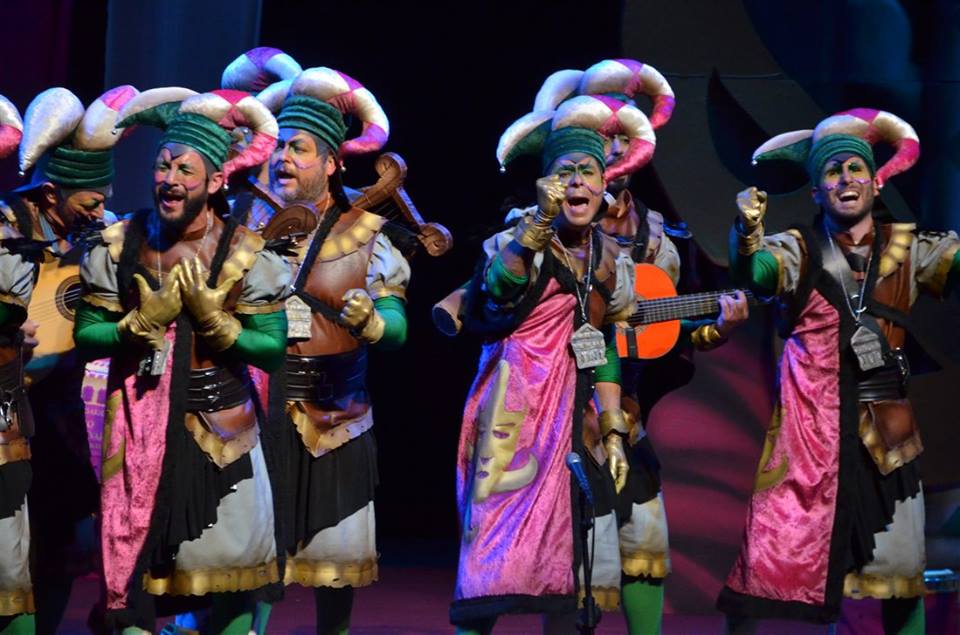 La Canción del Mar, Los Zapos, y Broadway. Ganadores del Concurso de Agrupaciones del Carnaval de Isla Cristina 2017