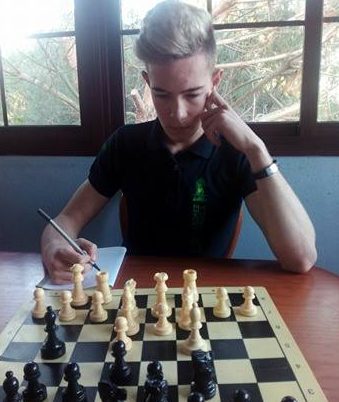 El ajedrecista de La Redondela Adolfo de la Rosa Brioso, Campeón Provincial de Huelva Sub 18