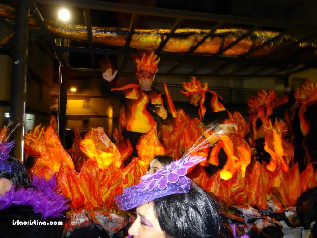 Programación de Carnaval para el Miércoles de Ceniza en Isla Cristina