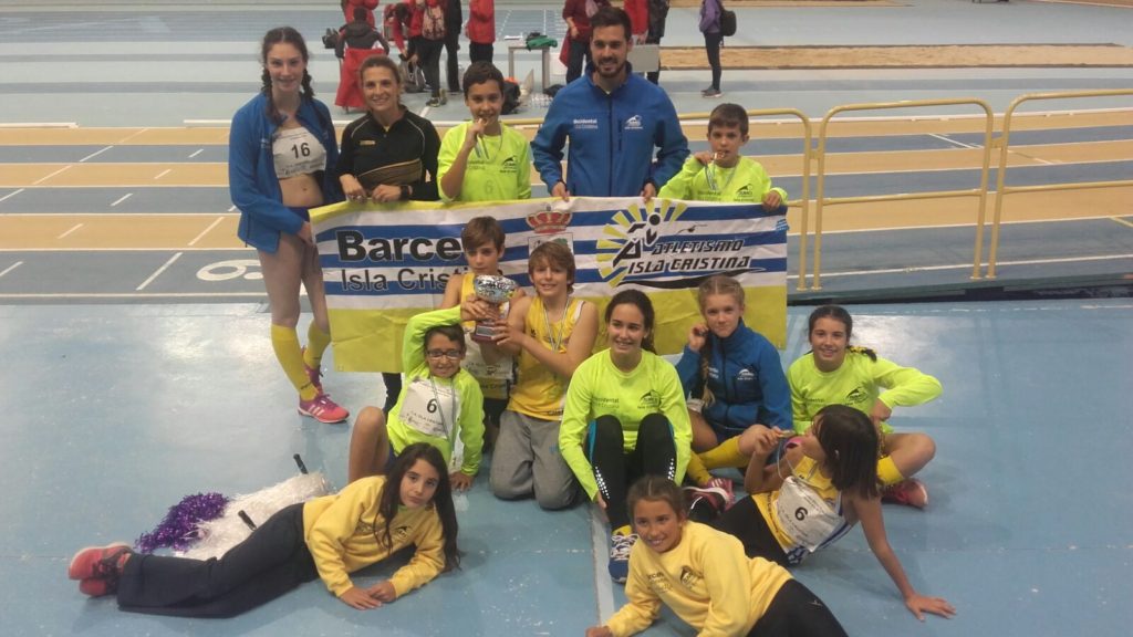 La marea amarilla del C.A. Isla Cristina desembarca en la final del Campeonato de Andalucía Infantil