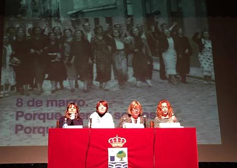 Isla Cristina continua celebrando el 8M, Día Internacional de la Mujer