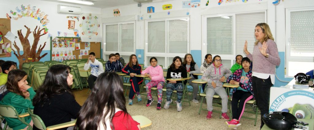 La mancomunidad da a conocer el Proyecto Islantilla ‘Innova’ a los escolares del CEIP ‘Nuestra Sra. del Carmen’ de Isla Cristina