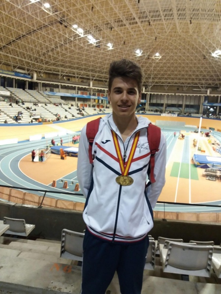 El atleta isleño Raúl Camacho Fernández Campeón de España Junior