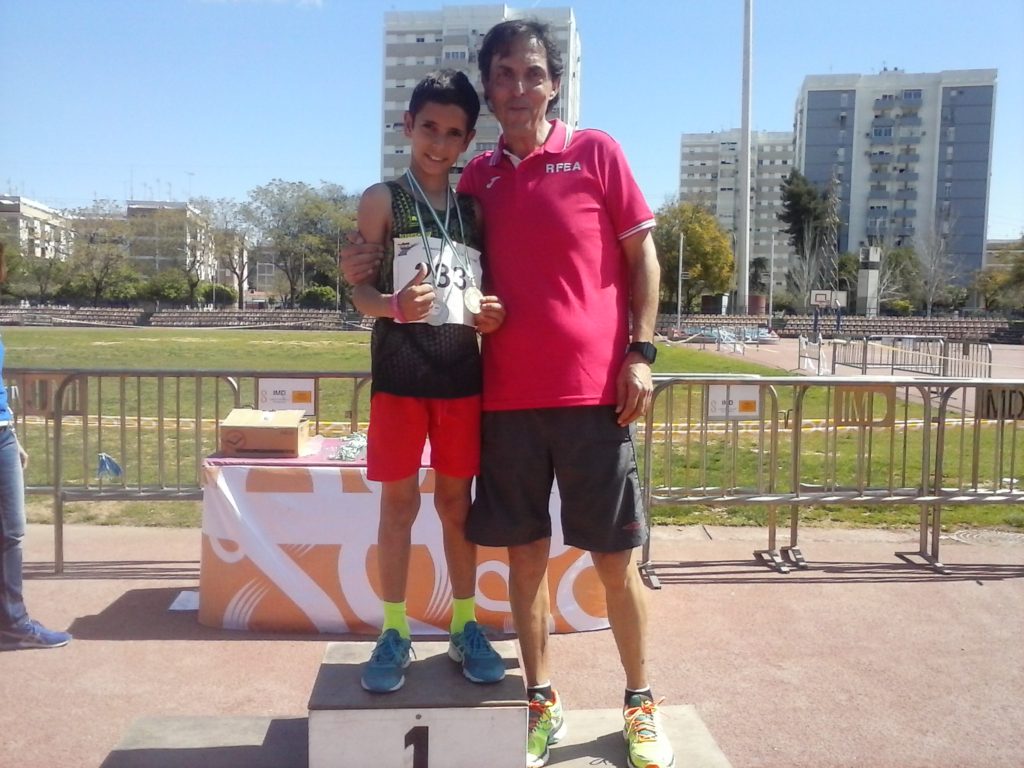 Andrés Guerrero logra dos medallas en Sevilla