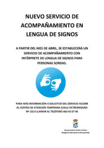 Nuevo servicio para personas sordas en el Ayuntamiento de Isla Cristina