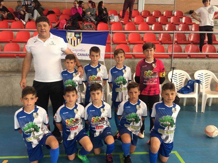 El Benjamín de la Punta del Caimán jugará este domingo la final del campeonato de Andalucía de fútbol sala