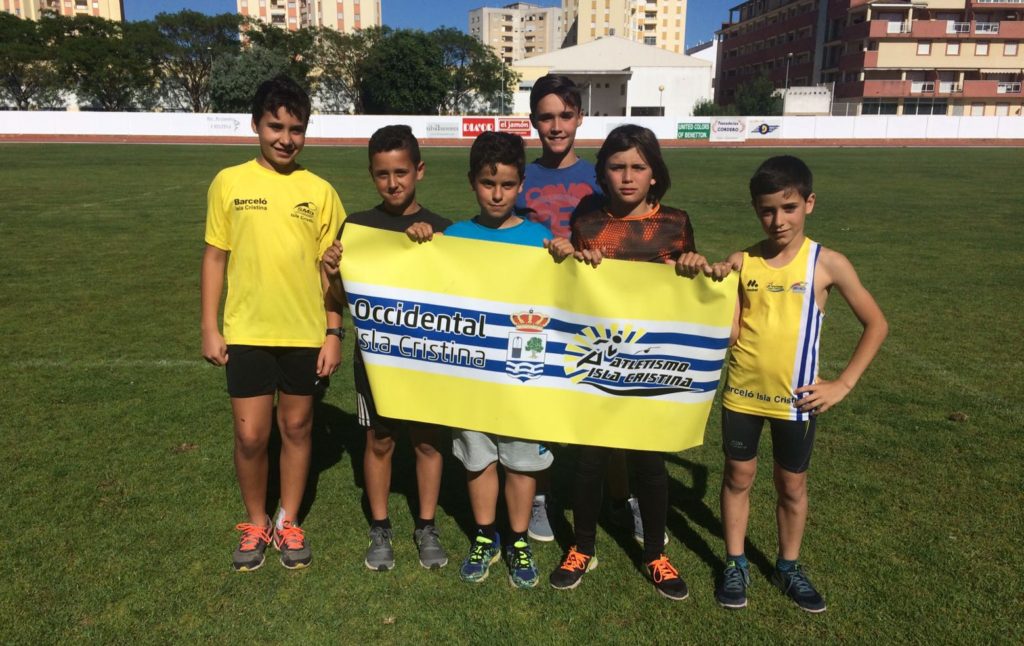 Los infantiles del Club Atletismo Isla Cristina a por el campeonato de Andalucía