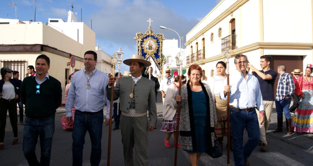 Isla Cristina peregrina ya hacia el Recinto Romero del Terrón