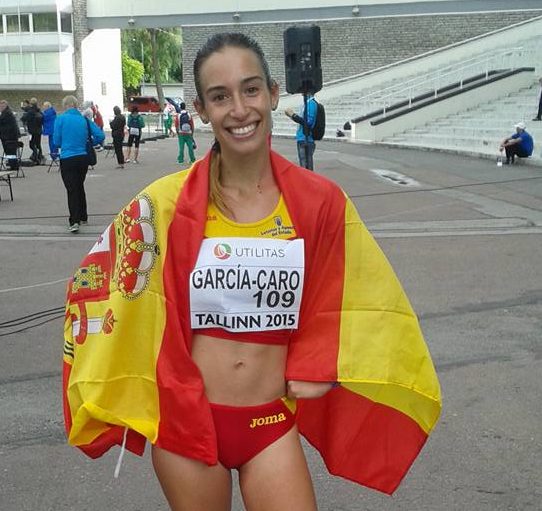 Laura García-Caro en la Selección Española del Campeonato de Europa