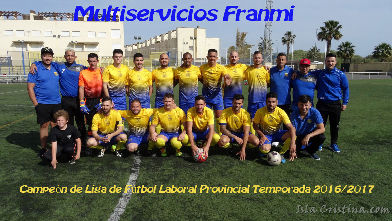 El Multiservicios Franmi Campeón de la Liga Provincial de Fútbol Laboral