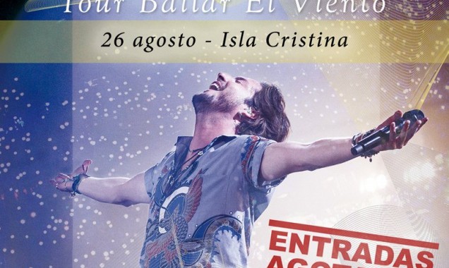 Agotadas las entradas para el concierto de Manuel Carrasco en Isla Cristina