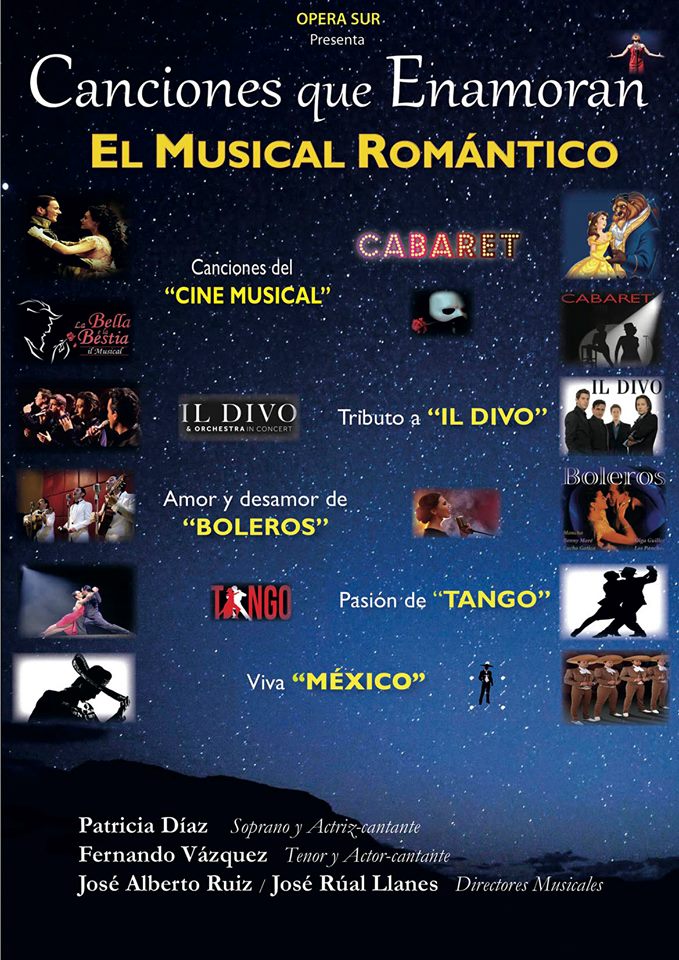 Este viernes en Isla Cristina “El Musical Romántico: Canciones que enamoran”