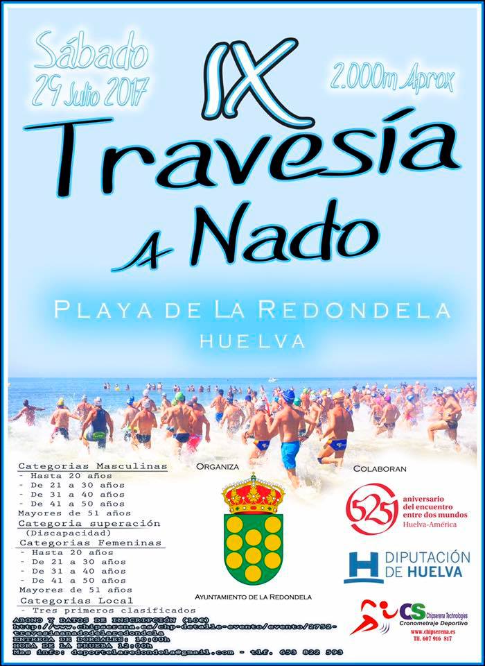 Este sábado se celebra la IX Travesía a Nado Playa de La Redondela
