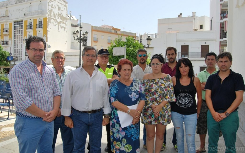 Isla Cristina rinde homenaje a la memoria de Miguel Ángel Blanco