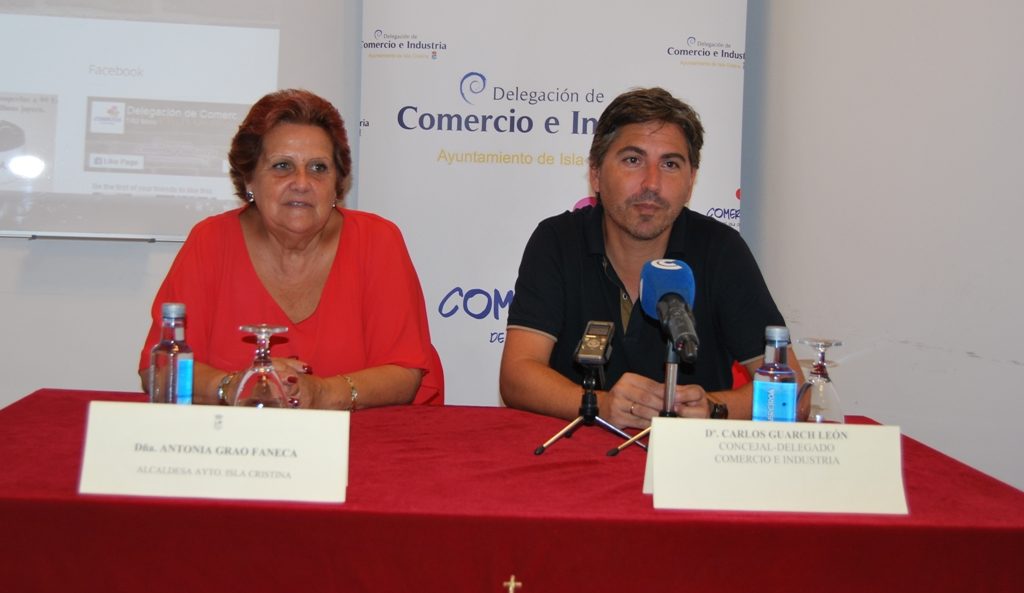 La Delegación de Comercio de Isla Cristina presenta su nueva web
