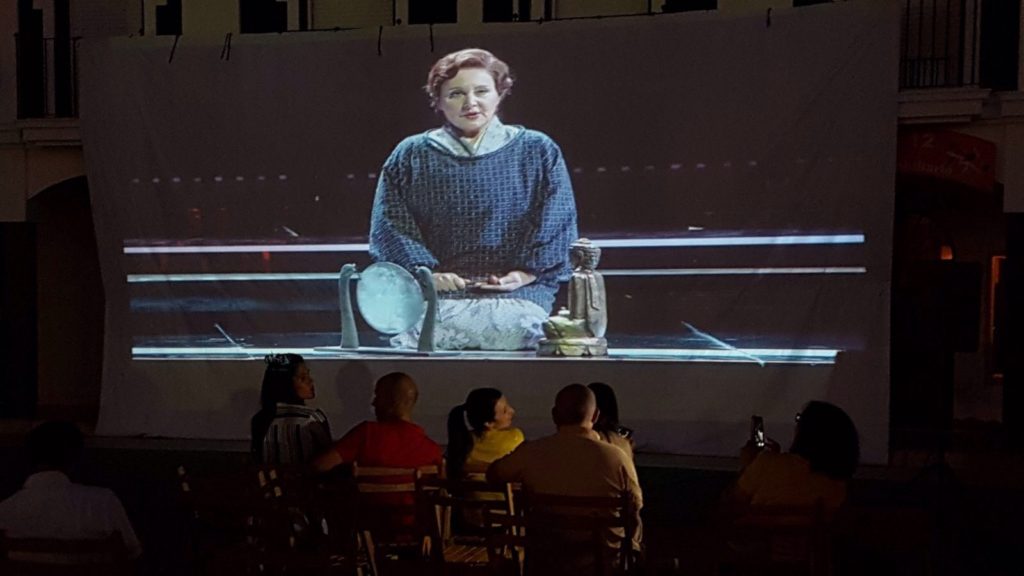 Se emite en directo la ópera Madam Butterfly en Isla Cristina