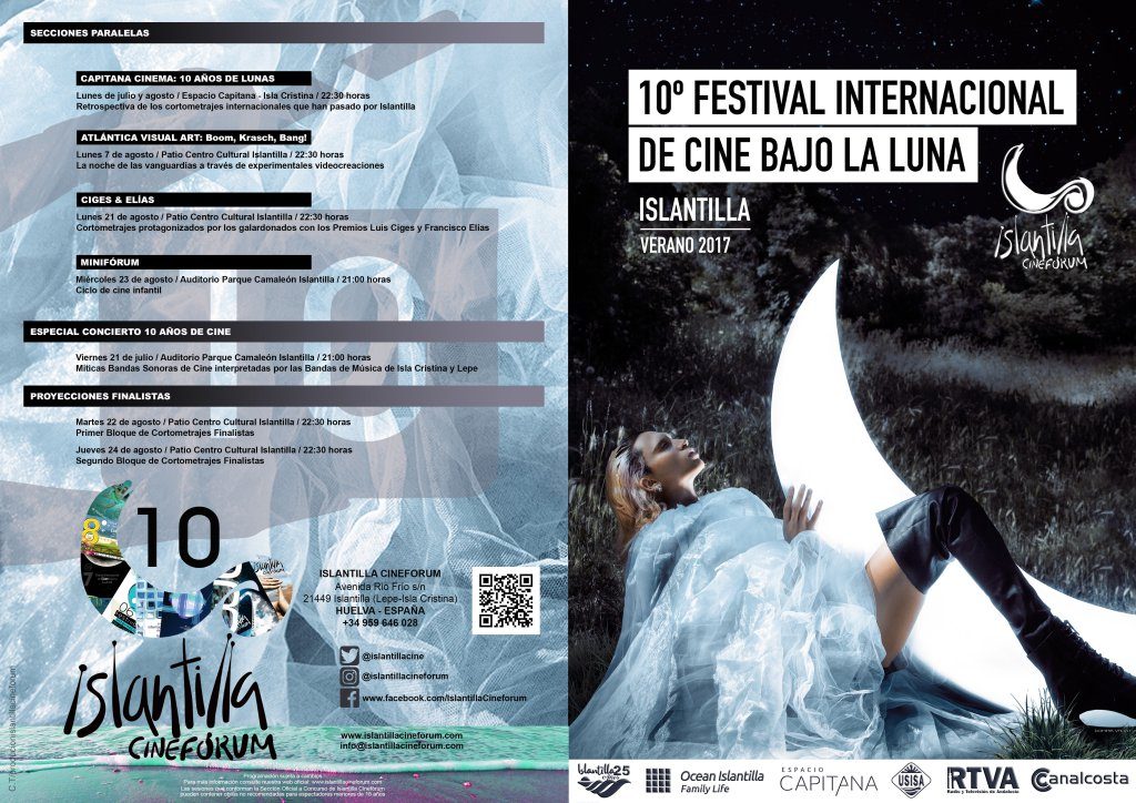 Programación 10º Festival Internacional de Cine Bajo la Luna de Islantilla