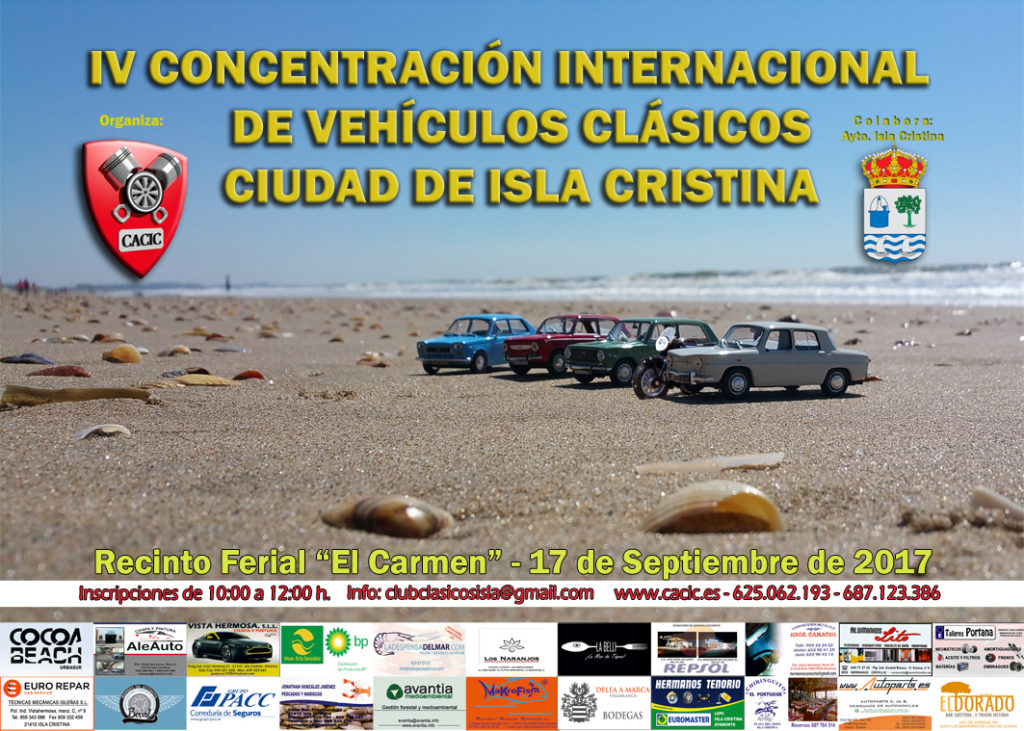 IV Concentración Internacional de Vehículos Clásicos Ciudad de Isla Cristina