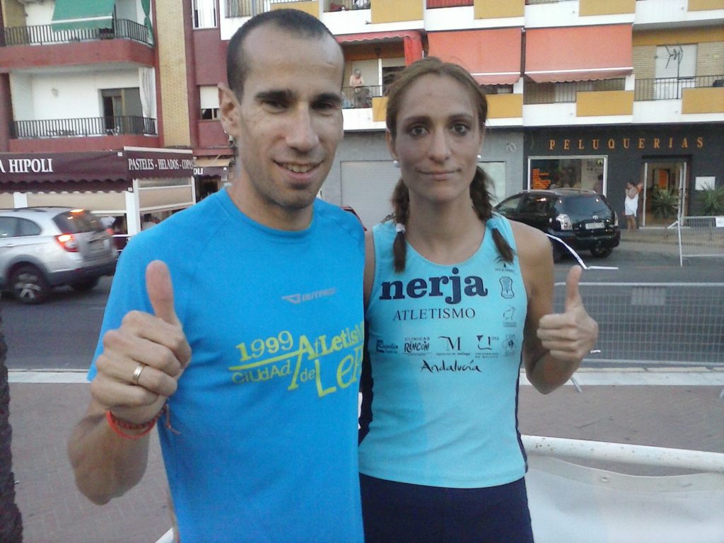 José Manuel Cortes y Lidia Rodríguez ganan la Milla de Punta Umbría