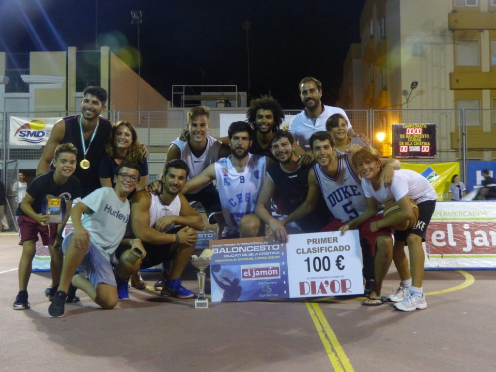 Que Rico Hijo Campeón del Torneo Internacional de Baloncesto Ciudad de Isla Cristina