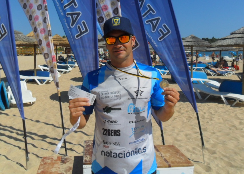 Rubén Gutiérrez doble pódium en el Algarve, en ambas ocasiones medalla de plata