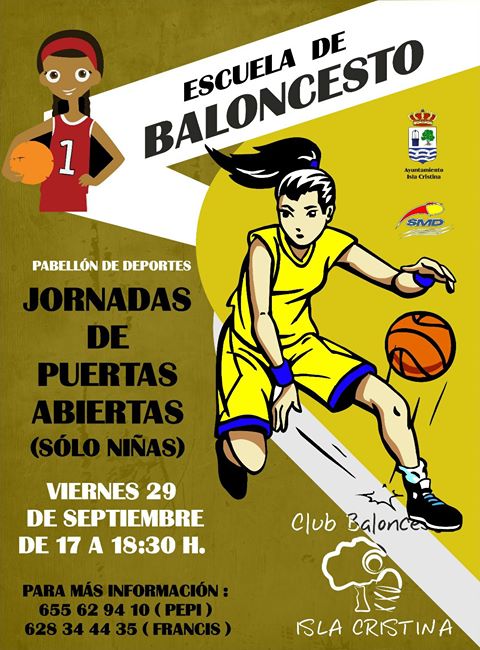 Jornadas de Puertas abiertas del Club Baloncesto Isla Cristina