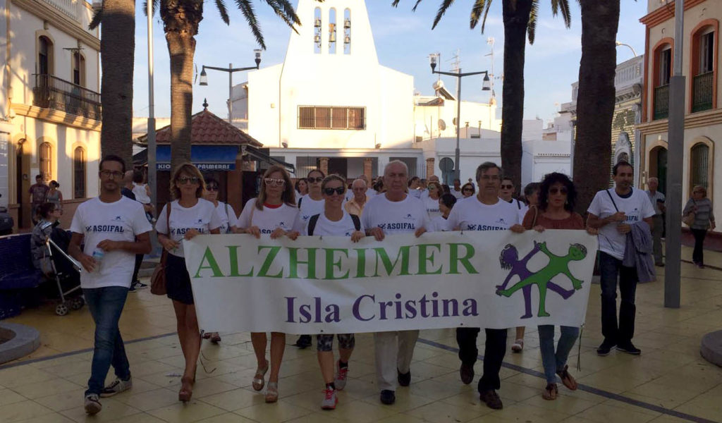 La Marcha contra el Alzheimer recorre Isla Cristina
