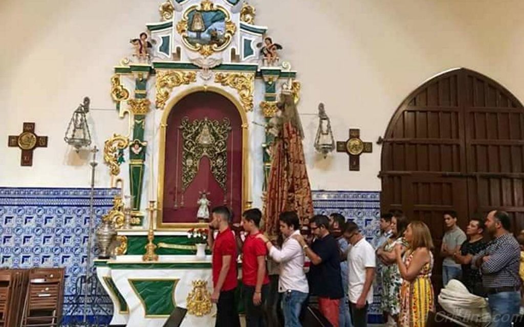 Traslado de la Patrona de Isla Cristina al Altar y Novena